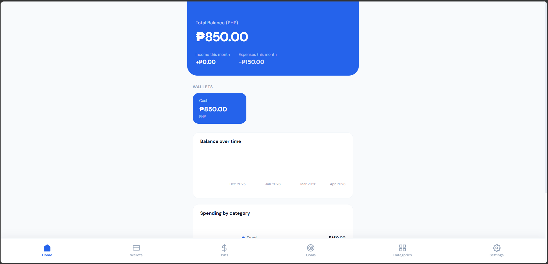 Finance App